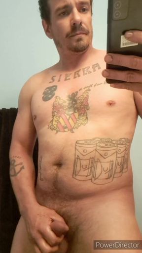 Lubed up Cock 2nd Cum Today