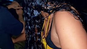 Cheating husband films wife with stranger in Medellin.
