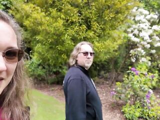 Flashing And Masturbating At The Botanical Garden