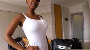 Gorgeous Big Boobs African Hottie Fucks Agent At Fake Casting