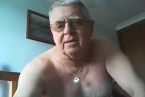 grandad cum On camera