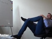 Teacher farts on fat ass obsessed student during detention PREVIEW