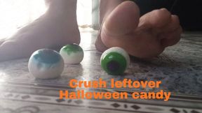 Crush leftover Halloween candy