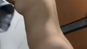 Friend's aunt undressing in the shower&#x1F6BF;