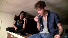 Horny Boys Will Jack off Anywhere!