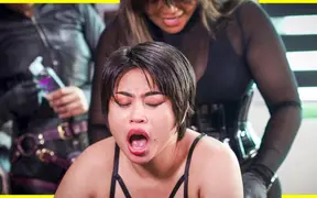 Dominafire & Astrodomina Strap-on Fuck Salome Salvi