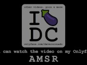 Listen to Daddy fuck his cumslut & make his good boy watch, then he fills both your holes! MMF ASMR