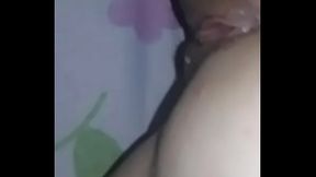 Le lleno el culo de leche a mi profesora