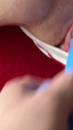 Emotional moment from &quot;My Wife Plays with a Blue Dildo Until I Slide Inside Her - Homemade POV with Real Pleasure Swapping&quot;