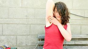 Hairy armpit fetish
